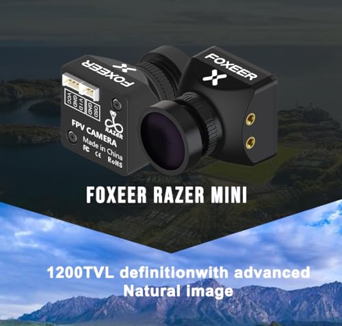 FPV Camera 1/3 CMOS 5MP 2.1mm Lens 1200TVL Switchable C798691