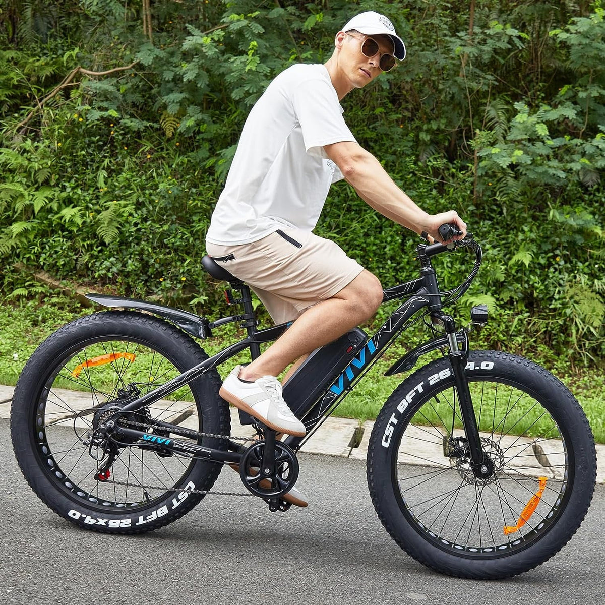 26 x 4.0 Fat Tire 500W All Terrain Electric Bike O53439
