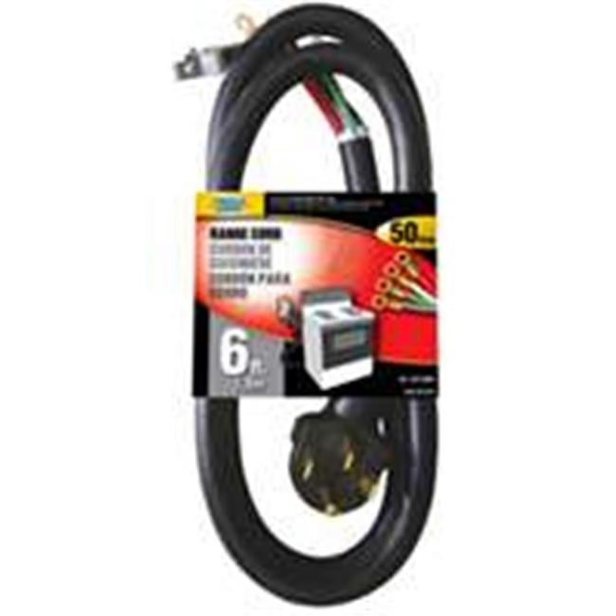 Range Cord Black 6' L743