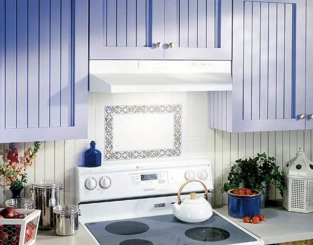 36 inch White Under Cabinet Range Hood Y543