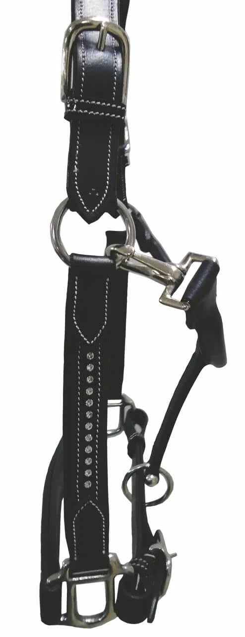 Padded Crystal Halter Dressage Saddle F510009