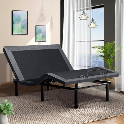 Adjustable Bed Frame Twin XL with Wireless Remote Q72357