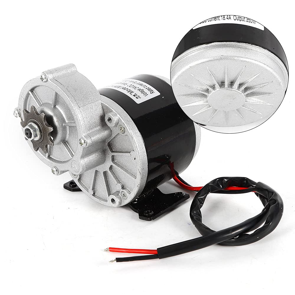 24V 350W Brushed Gear Reduction Motor for E-Bikes Scooters N7681