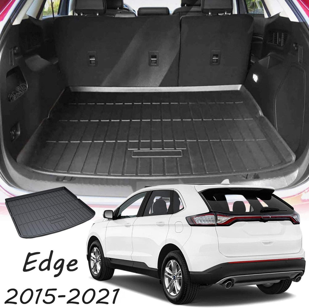 Black Cargo Liner Trunk Mat Pack of 2 D938