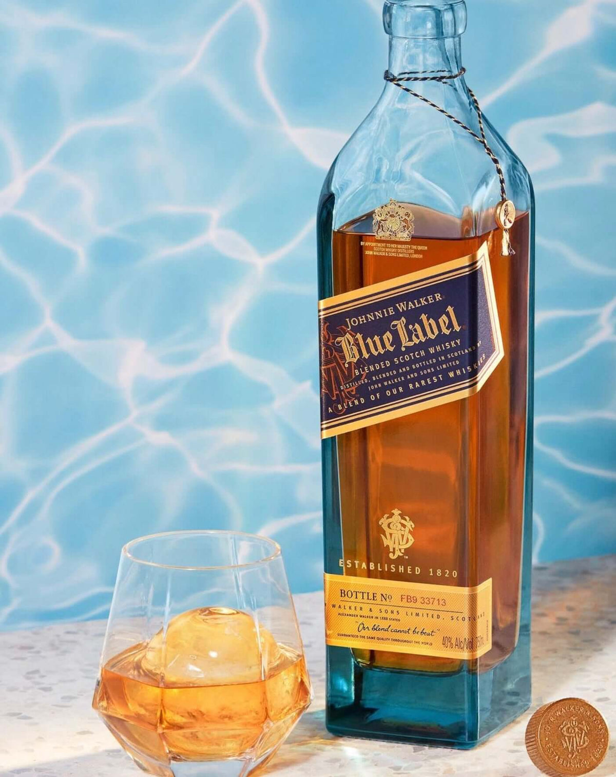 Johnnie Walker Blue Label Whiskey D547
