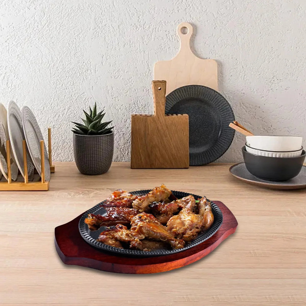 Cast Plate Skillet Nonstick Grill Pan S729973