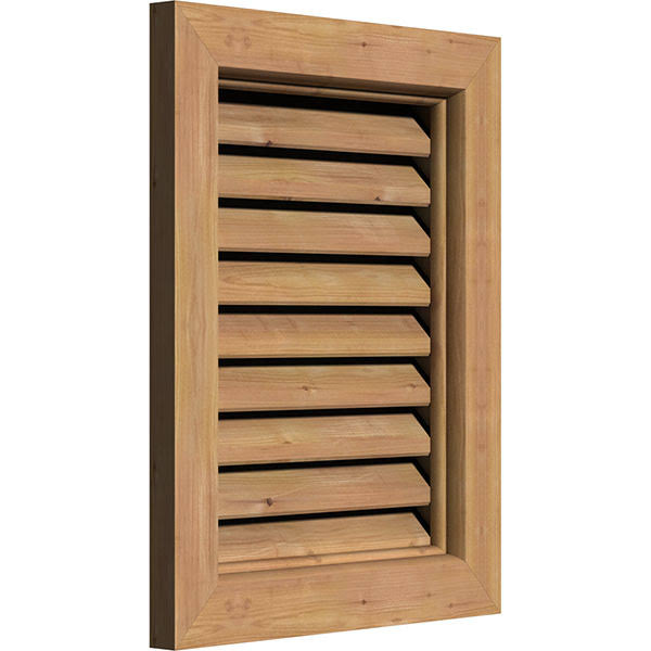 Unfinished Functional Vertical Gable Vent N50497