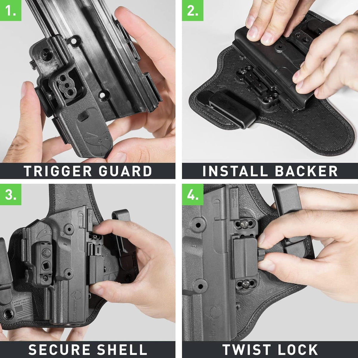 4 in 1 Holster for Right Hand Draw T9974