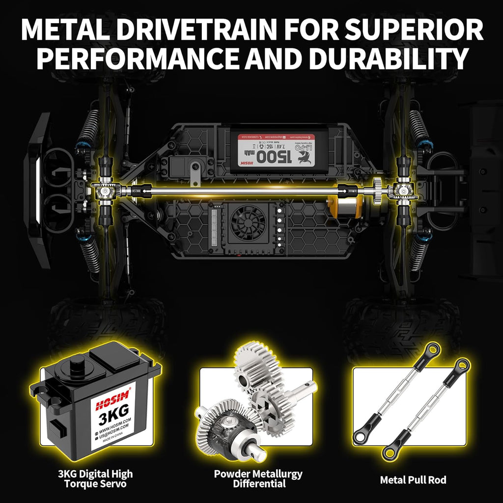 1:10 Brushless RC Truck U200