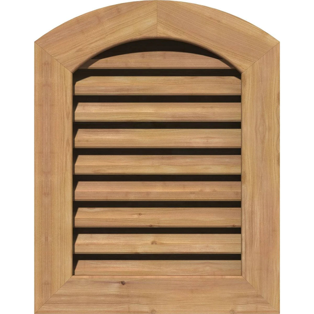 Unfinished Arch Top Gable Vent D77447