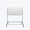 Double-Sided Mobile Magnetic Glass Marker Board M648