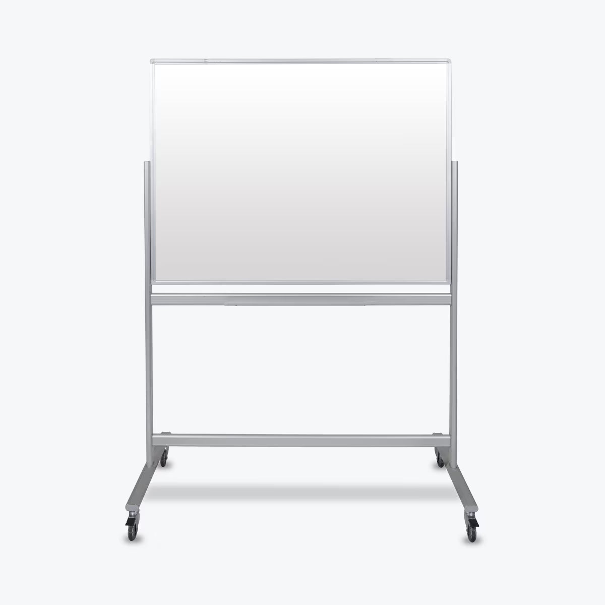 Double-Sided Mobile Magnetic Glass Marker Board M648
