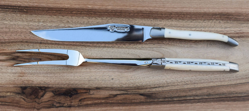 Carving Set with Bone Handle F796760