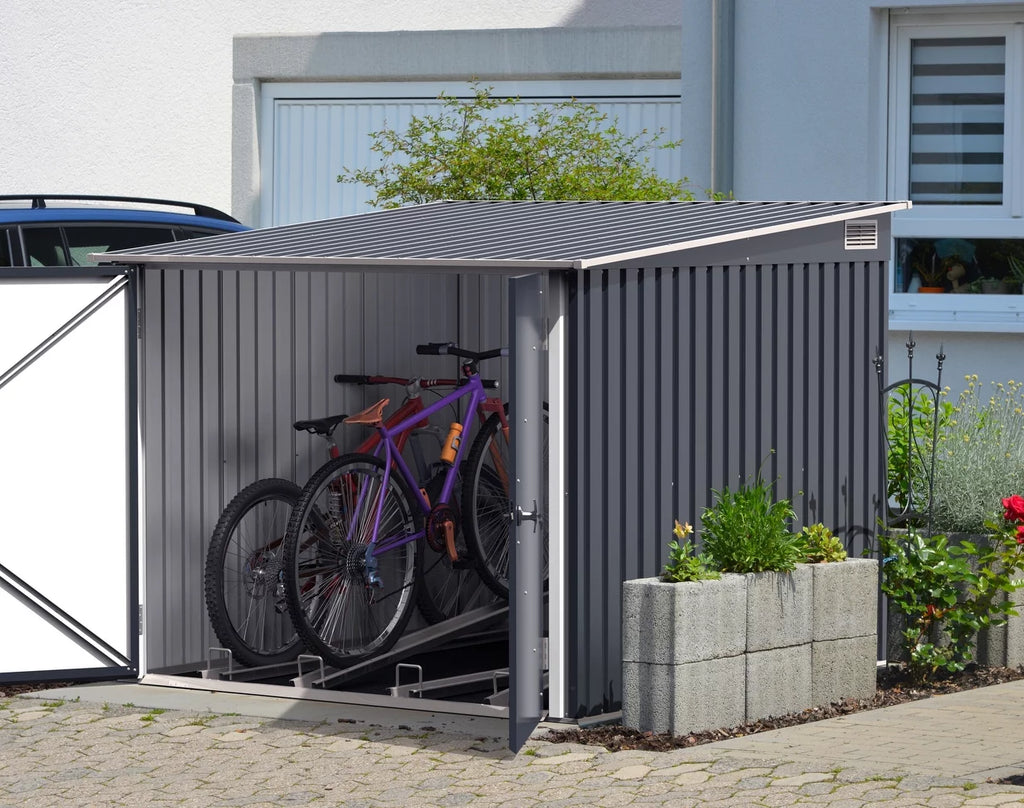 6ft x 6ft Metal Bicycle Storage U88463