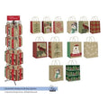Kraft Christmas Gift Bag - Case of 96 Z70876