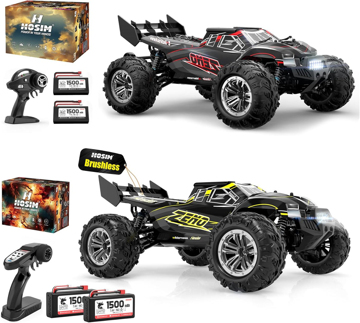 1:10 Brushless RC Truck U200