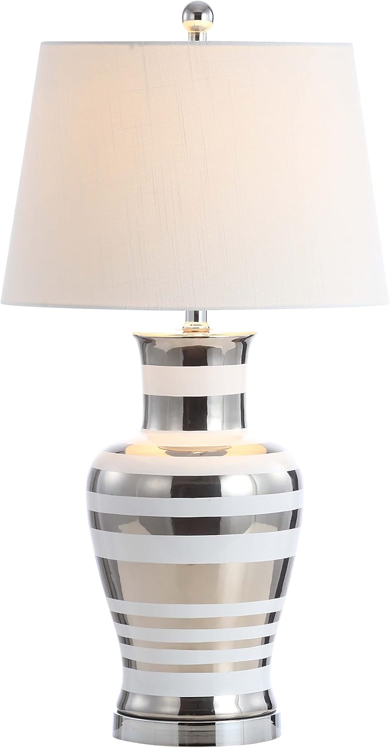 Silver White LED Table Lamp Z386
