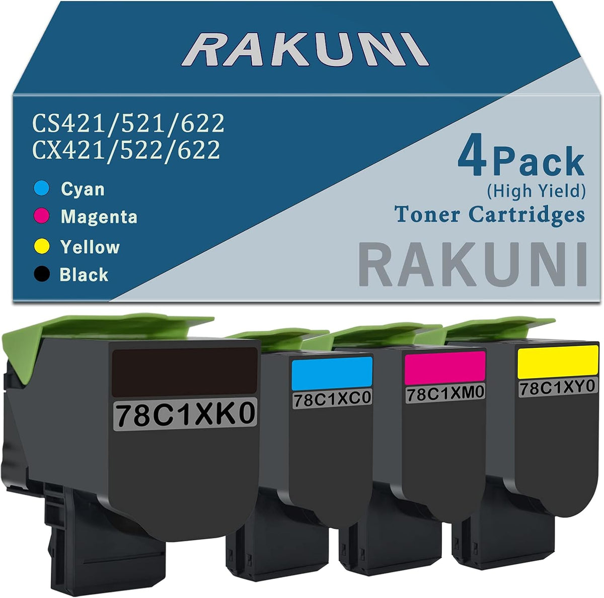 Compatible Toner Cartridge 4-Pack A215464