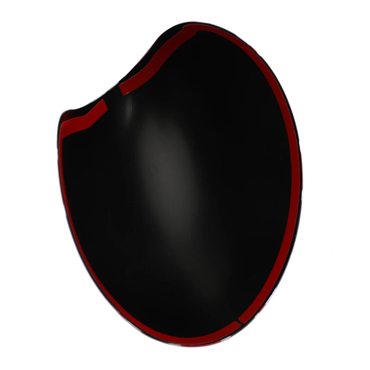 2pcs Black/Red Mirror Covers for MINI Cooper D803