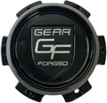 Gloss Black Wheel Center Cap 6 Lug Pack of 2 M608