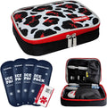 Insulin Cooler Travel Case Medicine Organizer Diabetic Medication Bag with 4 Ice Packs D263