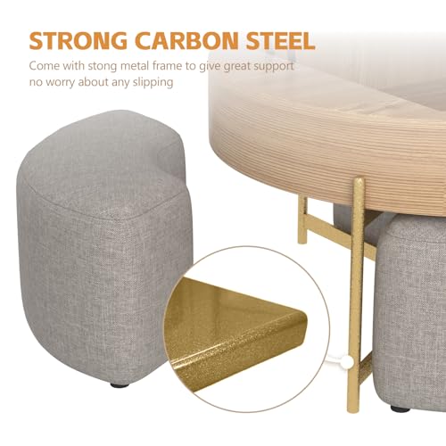 3 in 1 Lift Top Nesting Coffee Table with Storage T6194