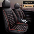 Black Faux Full Set of Car Seat Covers T59230