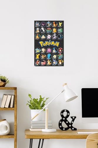 Pokémon Wall Poster 22.375" x 34" Unframed J490