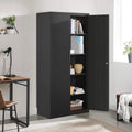 Metal Storage Cabinet with Doors and Shelves I559