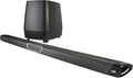 Black Wireless Surround Sound Bar with Subwoofer and Two Speakers V57738