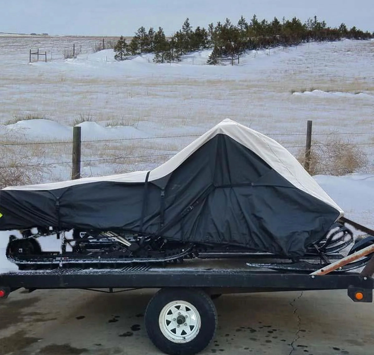 600D Snowmobile Travel and Storage Cover K77090
