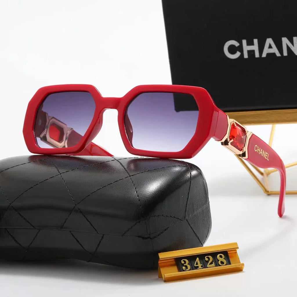 Rhinestone Polarized Sunglasses T5393