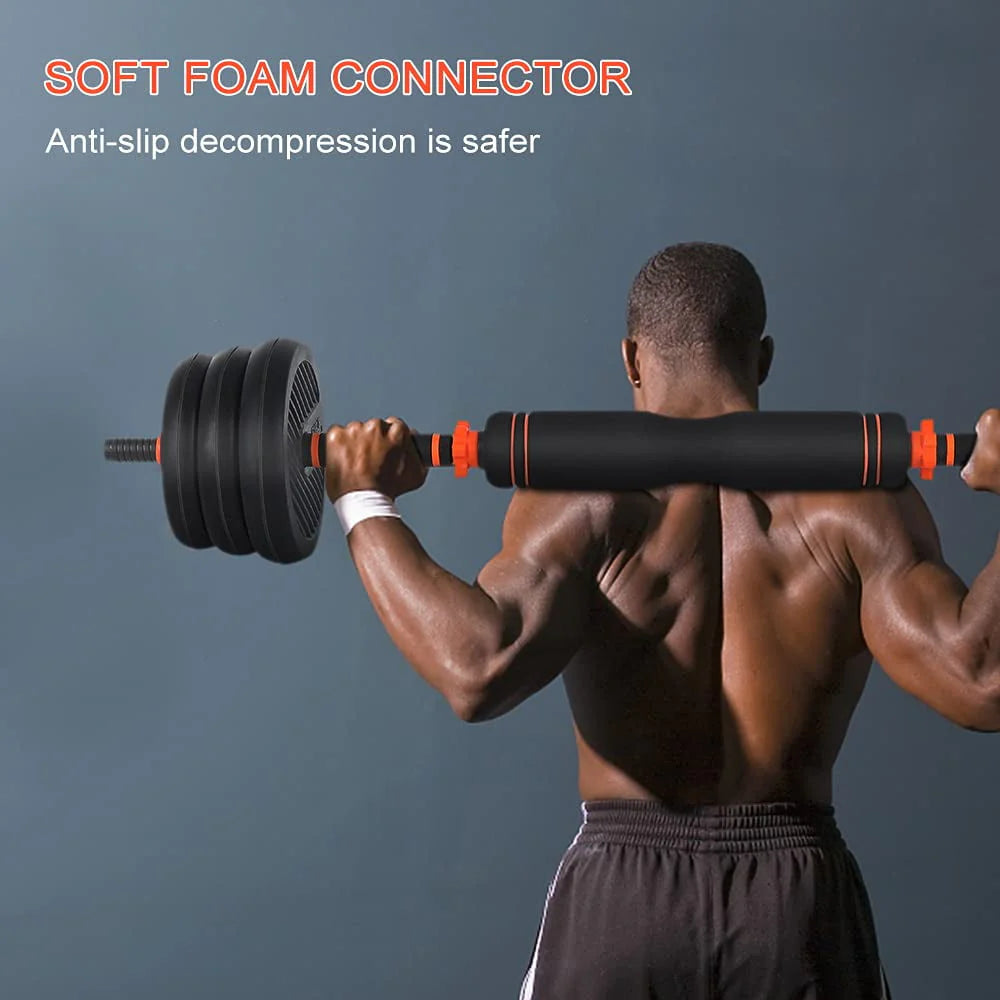 Adjustable Dumbbell Barbell Kettlebell Set Y5215