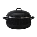 9.5 Qt Enamelware Dutch Oven with Lid R2565