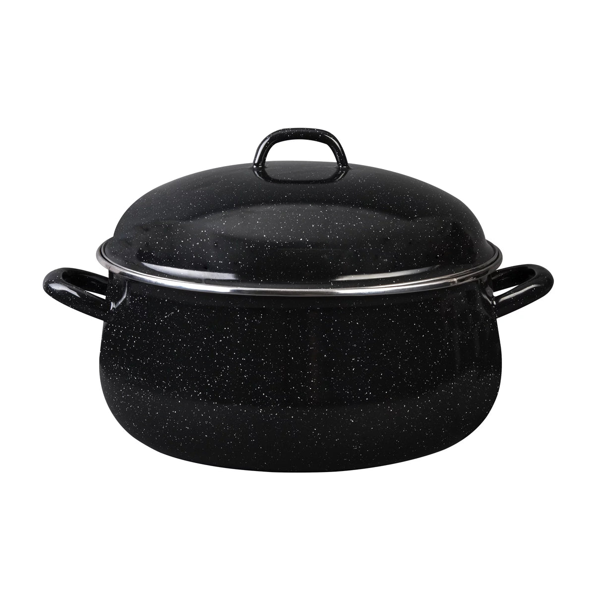 9.5 Qt Enamelware Dutch Oven with Lid R2565