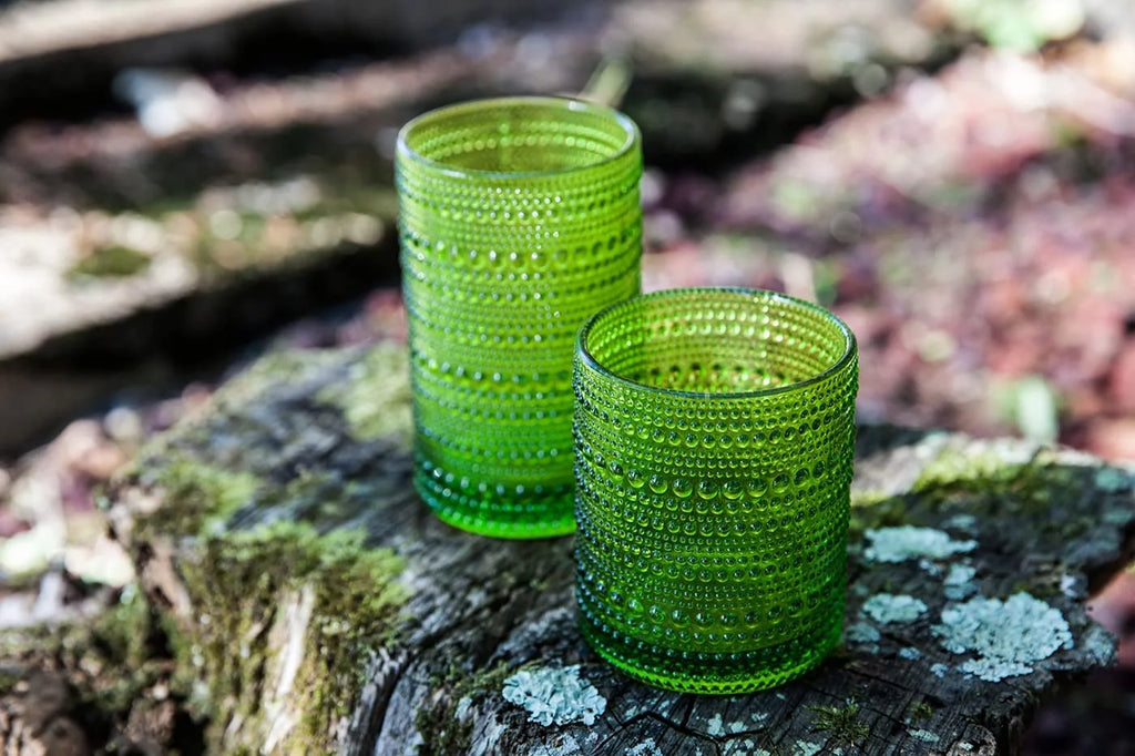 Red Iced Beverage Glasses Set of 6 H9474