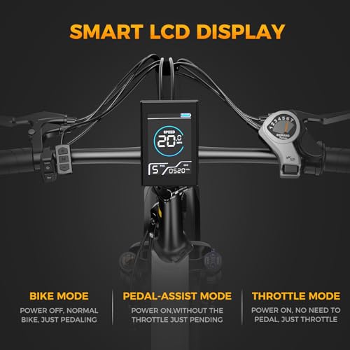 1400W Peak Motor 30MPH Max Speed 624WH Removable Battery Full Suspension 20 * 4.0 Fat Tire Foldable Ebike B375