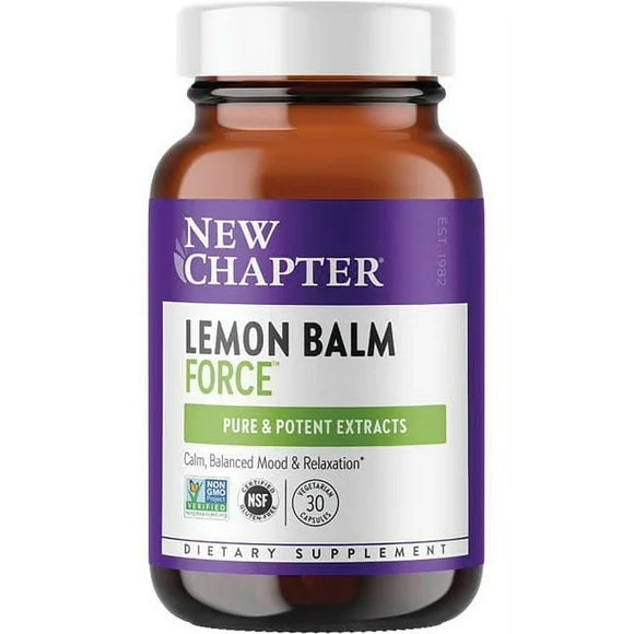 Lemon Balm 30 Veg Caps S1086