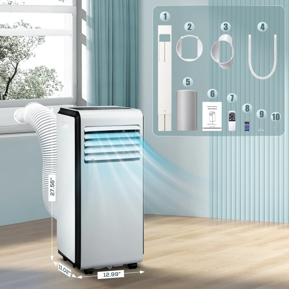5000 BTU Portable Air Conditioner P79259