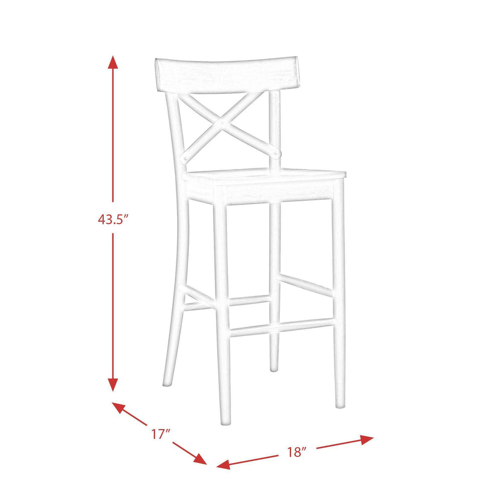 30 inch Brown Bar Stool F85418