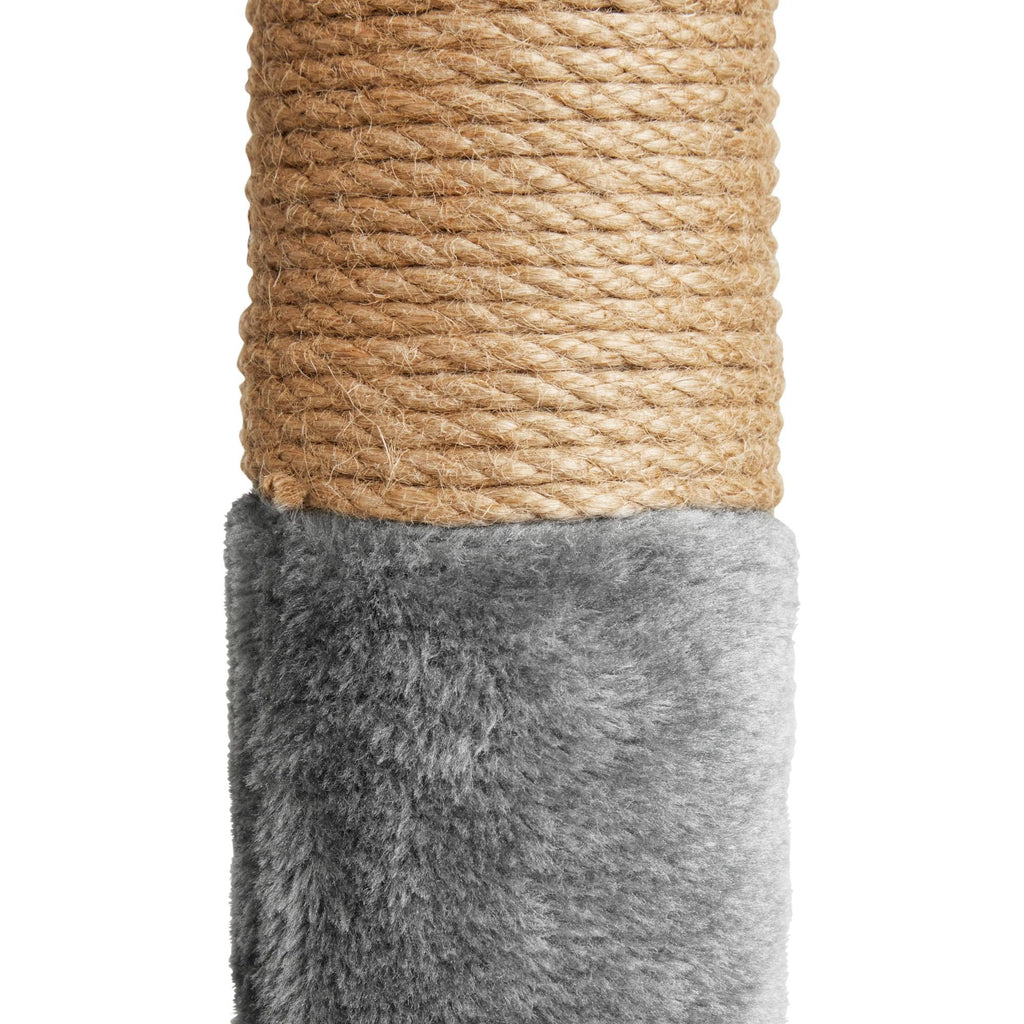 4-Level Cat Tree, 34x22 L x 24x22 W x 46x22 H, Multi-Color Z8034