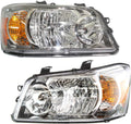 Headlight Assembly Pair for Toyota Highlander 2004 2005 2006 Halogen B5937