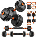 44LB 4 in 1 Adjustable Weight Dumbbell Set R603899