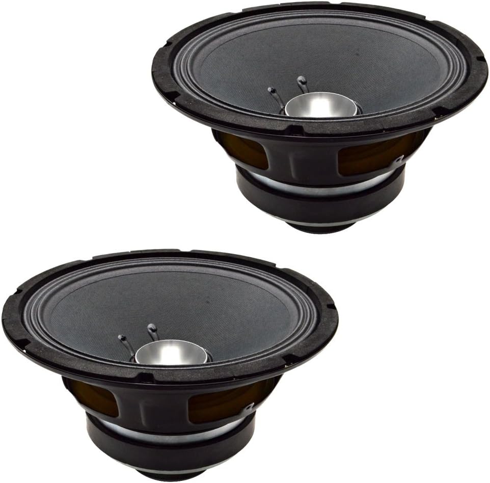 8 Inch Coaxial Speaker 200 Watts 8 Ohms Pack of 2 V103