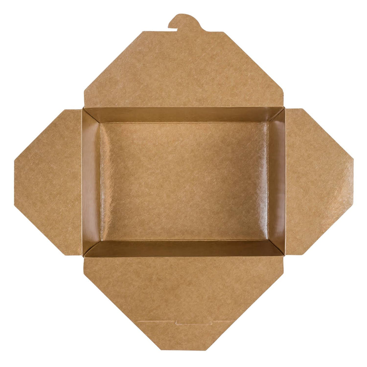 Kraft Fold-To-Go Boxes, 110 oz, Case of 160 U4982