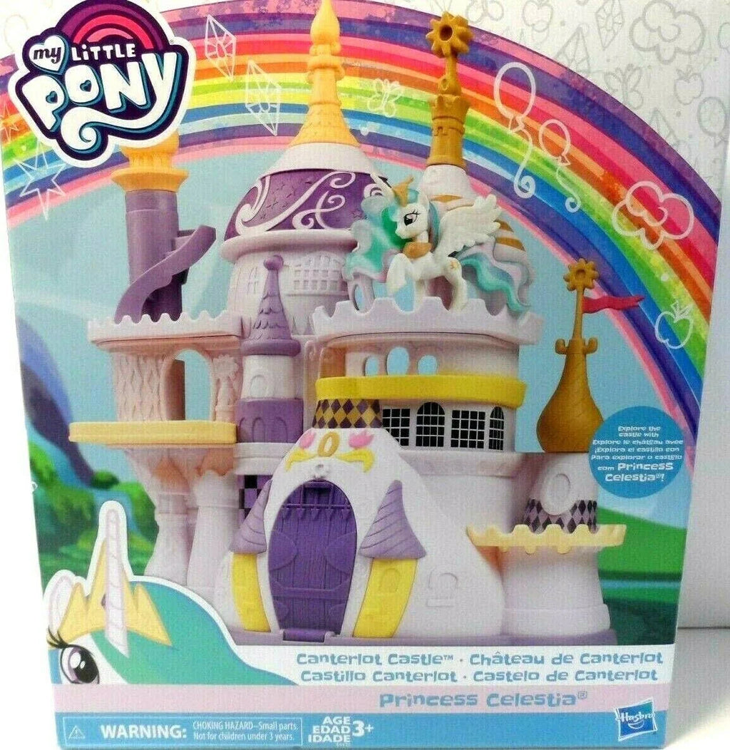 My Little Pony Canterlot Castle Playset with Princess Celestia 3 Levels I36369