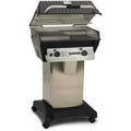 Infrared Propane Gas Grill On Stainless Steel Cart K242