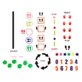 Sensory Path Decals Set of 9 Vinyl O272