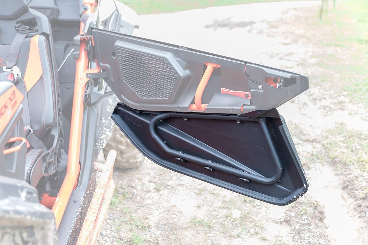 Lower Door Inserts Panels with Built-in Metal Frame (4 Doors, Front & Rear) N813