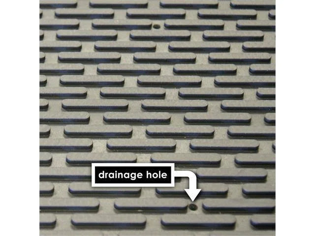 Red 1/4 x 22 x 34 x 22 x 8 Traction Mat R121624